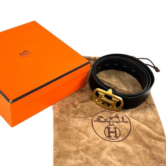 Hermes Vintage Leather Belt main image 4